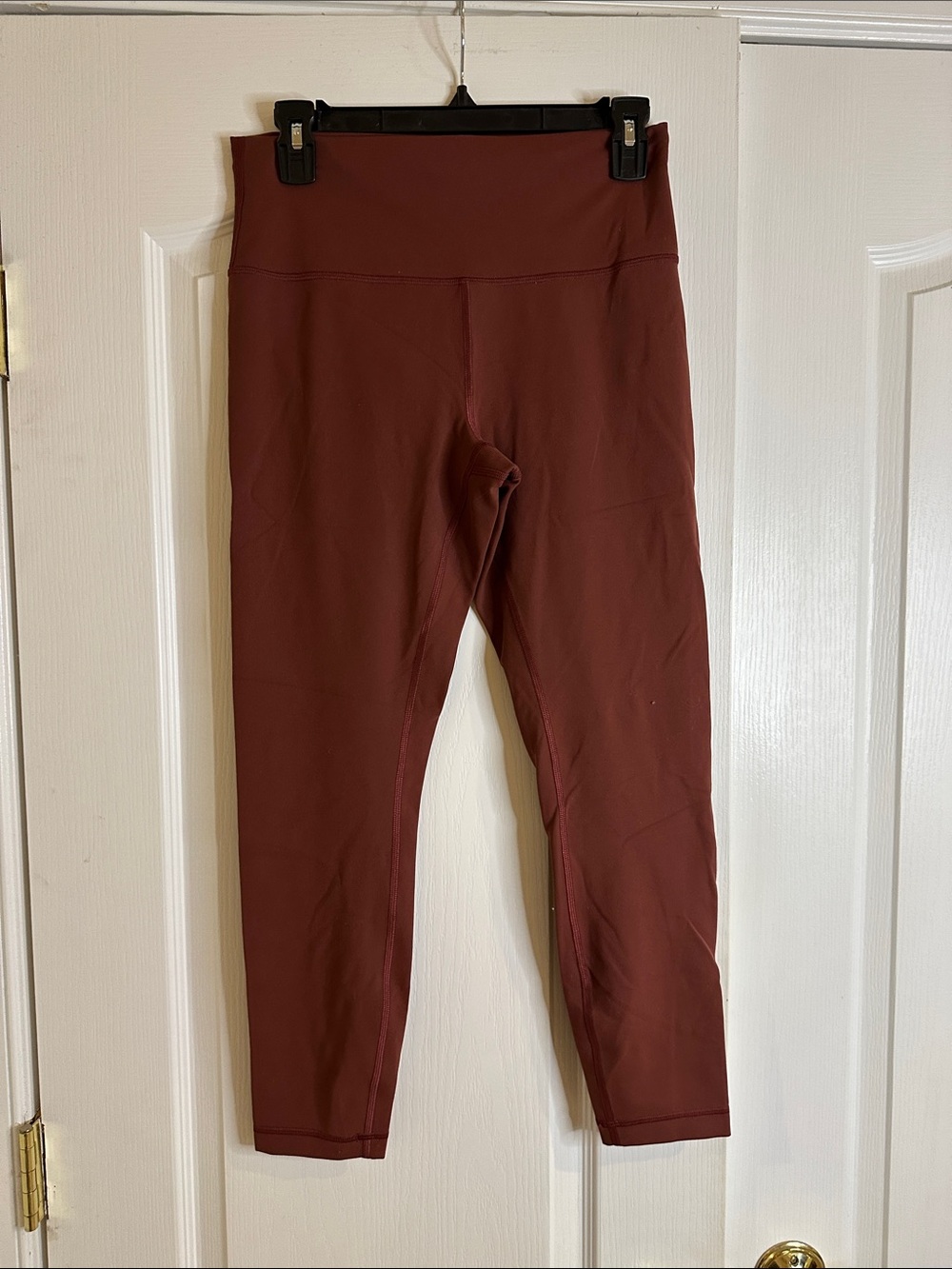 lululemon athletica High-Rise Wunder Train Leggings in Deep Brick Red